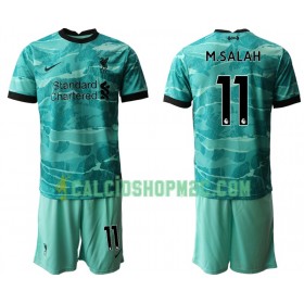 Liverpool Mohamed Salah 11 Bambino Maglia Trasferta 2020/2021 Manica Corta (+ Pantaloncini)